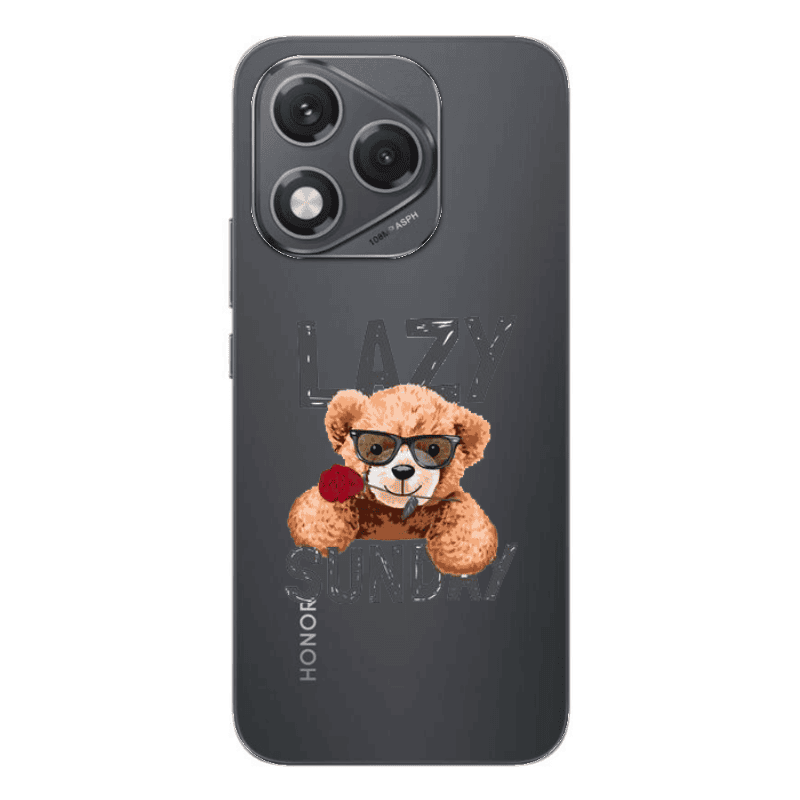 Honor 400 Lite Lazy sunday Transparent Silicone TPU Θήκη